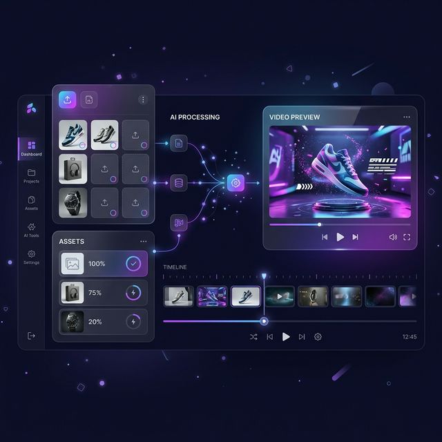 AI Video Generation Process